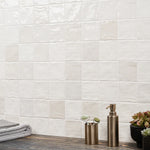 Load image into Gallery viewer, Ivy Hill Tile Kingston White 4 inch x 4 inch Polished Ceramic Wall Tile (5.38 sq. ft./case)