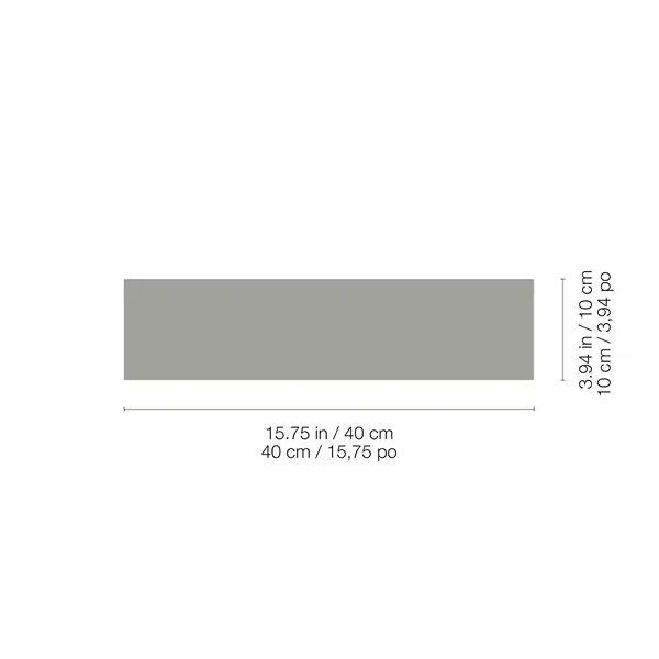Anatolia Metro Cement Chic Matte Pressed Glazed Ceramic Tile 4 inch x 16 inch – 10.76 sq.ft./case Matte Finish