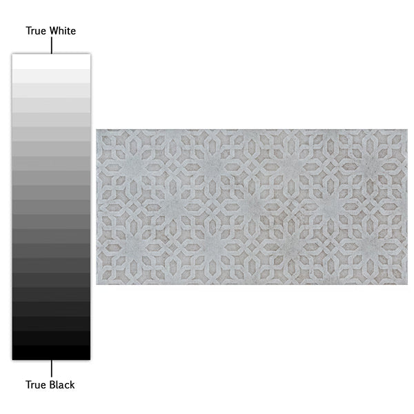 Merola Tile Camden Decor Grey 4 inch x 8 inch Ceramic Wall Tile 11.5 sq. ft./case – Glossy Patterned Subway Finish