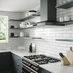 Load image into Gallery viewer, Merola Tile Chester Bianco Ceramic Wall Tile 0.38 inch Thick 3 inch Wide 5.72 sq ft/case Glossy Subway Finish