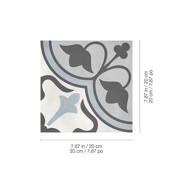 Anatolia Artisano Acqua Essence High Definition Matte Porcelain Floor and Wall Tile 8 inch x 8 inch x 0.35 inch – 7.32 sq. ft./Case