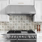 Load image into Gallery viewer, Merola Tile Kings Blume Encaustic Sage 17.63 inch x 17.63 inch Ceramic Floor and Wall Tile (10.95 sq. ft./case)