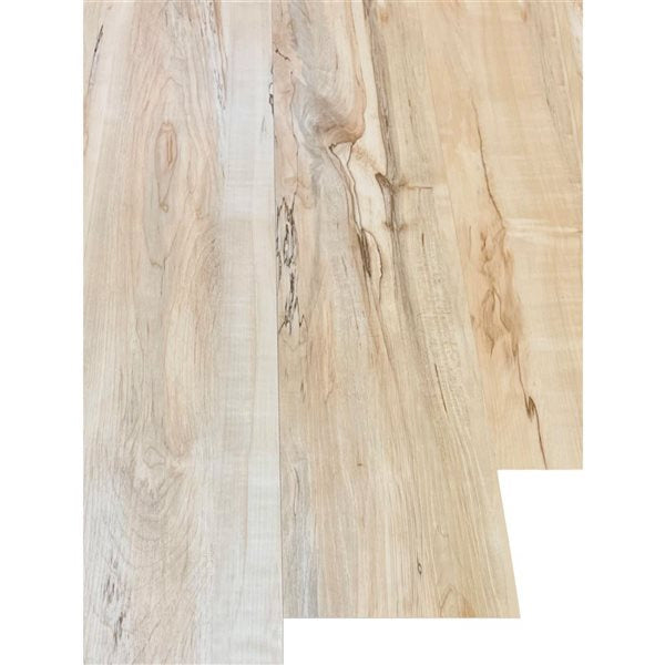 Toucan SPC Serie 3 Waterproof Vinyl Plank Flooring 4.2 mm Thick x 7.2 inch Wide x 28.84 sq ft per Carton Medium Finish – Crème Brulée