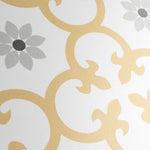 Load image into Gallery viewer, Merola Tile Daria Dandelion 9.75 inch x 9.75 inch Porcelain Floor &amp; Wall Tile – 10.88 Sq. Ft./Case – Satin Finish