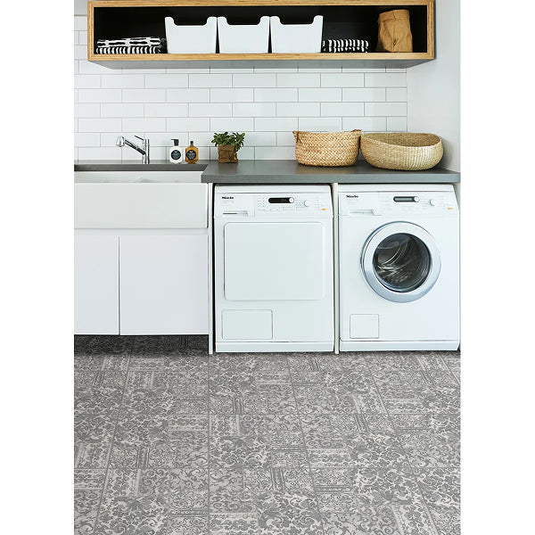 Rahele 12 in. W x 12 in. L 1.5 mm Luxury Vinyl Tile Flooring (10 sq.ft./case)
