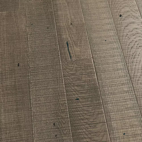 French Oak Santa Cruz solid hardwood flooring in grey with distressed finish