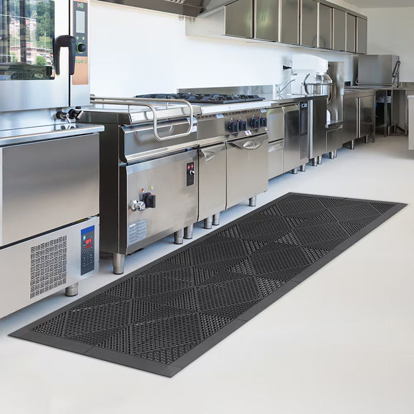 Multy Home EasyTile Versa Tile 18-inch x 18-inch Charcoal, 6-pack