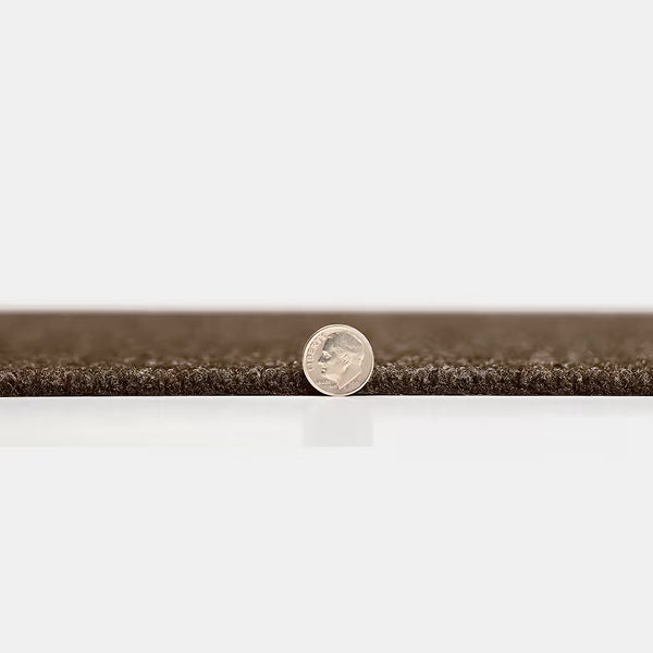 Foss Floors Rib N17 Mocha 18-inch x 18-inch Carpet Tiles (16 Tiles/Case)