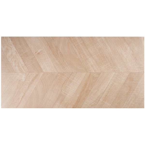 Ivy Hill Tile Montgomery Chevron Maple Porcelain Tile – 0.39 inch Thick, 24 inch x 48 inch, 15.49 sq.ft/Case – Matte Finish