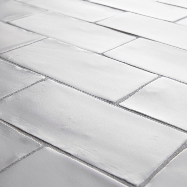 Merola Tile Chester Matte Bianco 3 inch x 6 inch Ceramic Wall Tile – 5.72 sq. ft. per Case, Matte Smooth Finish