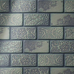 Load image into Gallery viewer, Merola Tile Antic Feelings Griggio 3 inch x 6 inch Ceramic Wall Tile – 4 sq.ft./case Glossy Patterned Finish