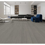 Charger l'image dans la visionneuse de galerie, LIFEPROOF Brooklyn 7mm x 6.5-inch Waterproof Engineered Oak Flooring (21.80 sq.ft./case, Grey, Wirebrushed, Click Lock)