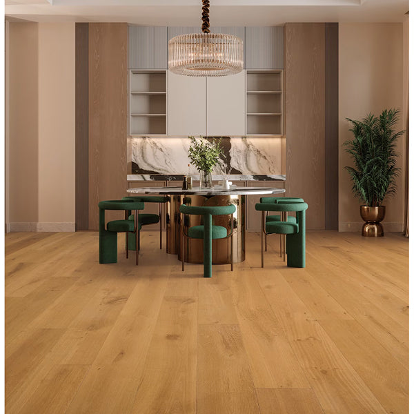 Malibu Wide Plank French Oak Fairmont 5/8 in. x 9.4 in. Wire Brushed Engineered Hardwood Flooring (34.10 sq. ft./case)