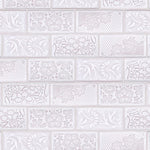 Load image into Gallery viewer, Merola Tile Antic Feelings Milk 3 inch x 6 inch Ceramic Wall Tile – 4 sq.ft./case Glossy Patterned Finish