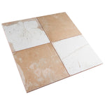 Charger l'image dans la visionneuse de galerie, Merola Tile Kings Clay Checker Sand 17.63 inch x 17.63 inch Ceramic Floor and Wall Tile 10.95 sq. ft./case – Low Sheen Vintage Finish