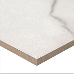 Load image into Gallery viewer, MSI Stone ULC Brighton Grey Matte Porcelain Tile 0.37 inch Thick x 24 inch Wide – 16 sq. ft. Coverage – Marble Look Matte Finish