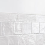 Charger l'image dans la visionneuse de galerie, Merola Tile Klinker Retro Blanco Aubrieta 12.75 inch x 12.75 inch Ceramic Floor and Wall Tile 6.96 sq. ft./case – Satin Textured Finish