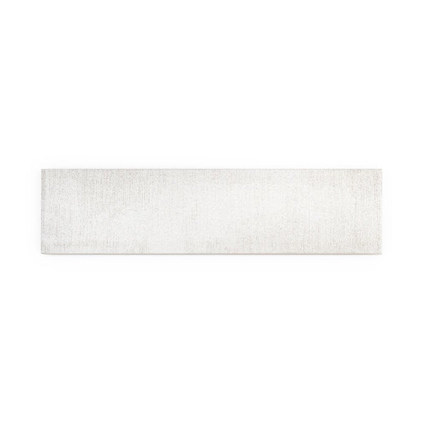 Jeffrey Court Cambric Ivory 4 inch x 16 inch Textured Subway Ceramic Wall Tile – 10.33 Sq. Ft. / Case