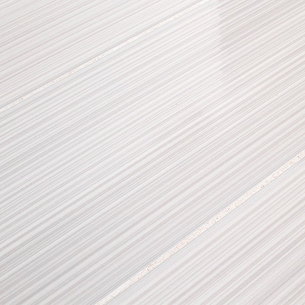Jeffrey Court Laserbeam Grey 6 in. x 20 in. Gloss Subway Ceramic Wall Tile (10.313 Sq. Ft./Case)