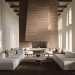 Load image into Gallery viewer, Ivy Hill Tile Brookline Ribbon Miel Brown Porcelain Tile 0.35 inch Thickness 24 inch Width 15.49 sq. ft. Coverage Matte Wood Look Finish