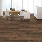 Charger l&#39;image dans la visionneuse de galerie, Verge Umberwood 2.5mm x 7 in. x 48 in. 20MIL Glue Down Luxury Vinyl Plank Flooring (42.04 sq. ft./Case)
