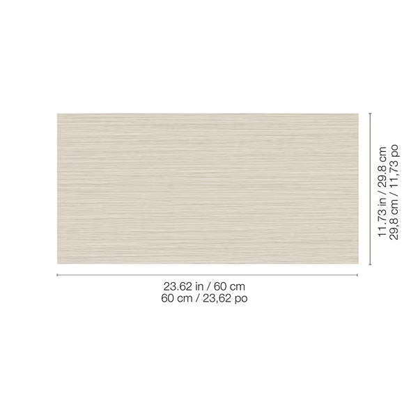 Anatolia Zera Annex Oyster Porcelain Tile 0.35 inch Thick 12 inch x 24 inch 16 sq. ft./Case Semi-Gloss Wood Look
