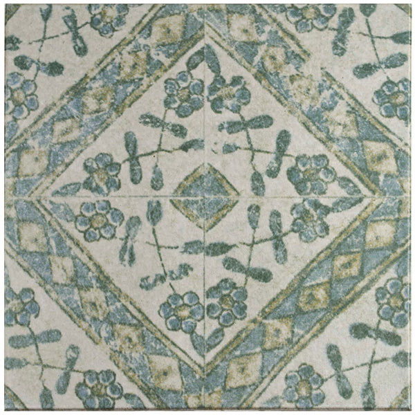 Merola Tile Klinker Retro Blanco Bergenia Ceramic Floor and Wall Tile 0.63 inch Thick 12.75 inch Wide 6.96 sq. ft. per Case – Textured Satin Finish
