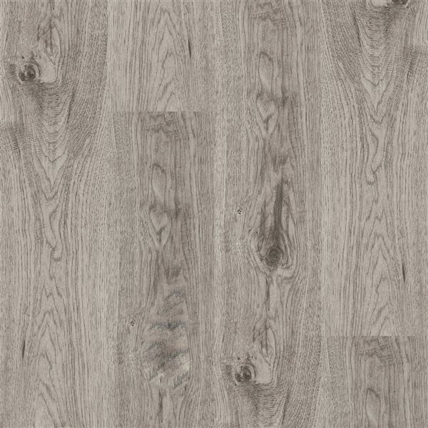 everhome Odessa Gray 3.5+1 mm SPC Rigid Core Vinyl 7.17-in W x 48-in L
