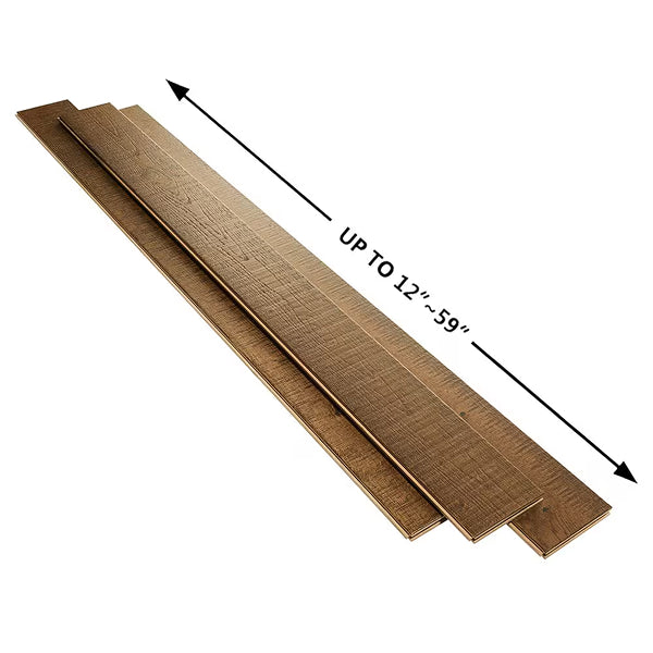 Monterey French Oak wide plank solid hardwood flooring with matte finish and varying lengths