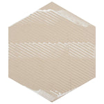 Charger l'image dans la visionneuse de galerie, Merola Hexatile Matte Blanco Porcelain Tile 0.37 inch Thick 7 inch x 8 inch 7.67 sq. ft./case Matte Hexagon