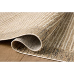 Load image into Gallery viewer, Jeremiah Brent x Loloi Bleecker Sand / Charcoal Area Rug
