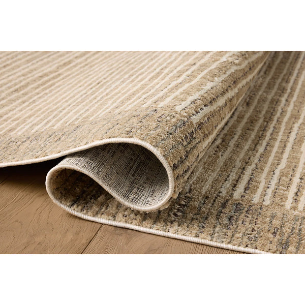 Jeremiah Brent x Loloi Bleecker Sand / Charcoal Area Rug