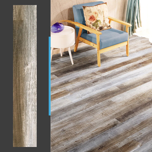 0.06 Thick 6'' W x 36'' L Peel and Stick Vinyl Flooring