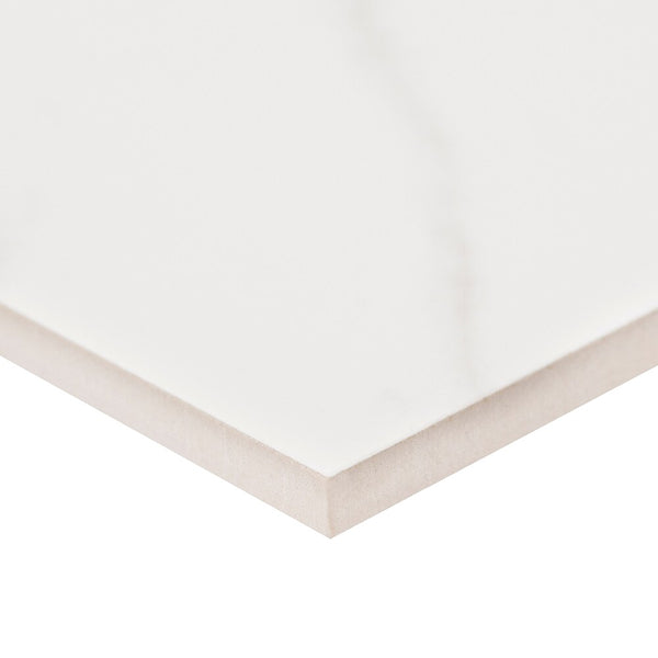 MSI Stone ULC Leonardo Venato Porcelain Tile 0.37 inch Thickness 24 inch Width 16 sq. ft. Coverage Polished Finish Marble Look