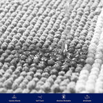 Load image into Gallery viewer, Mersin Gradient Chenille Water Absorbent Soft Plush Bath Rug
