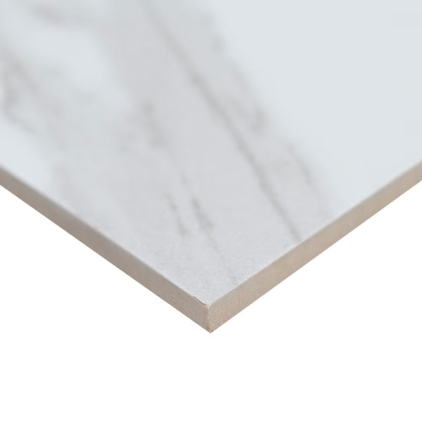 MSI Stone ULC Ader Tegal Porcelain Tile 0.37 inch Thick 12 inch x 24 inch 16 sq ft/case Matte Marble Look
