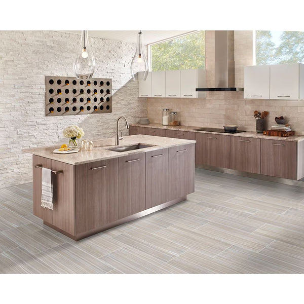 MSI Stone ULC Charisma Silver 12 inch x 24 inch Rectified Glazed Ceramic Floor and Wall Tile – 16 Sq. Ft. Coverage per Case