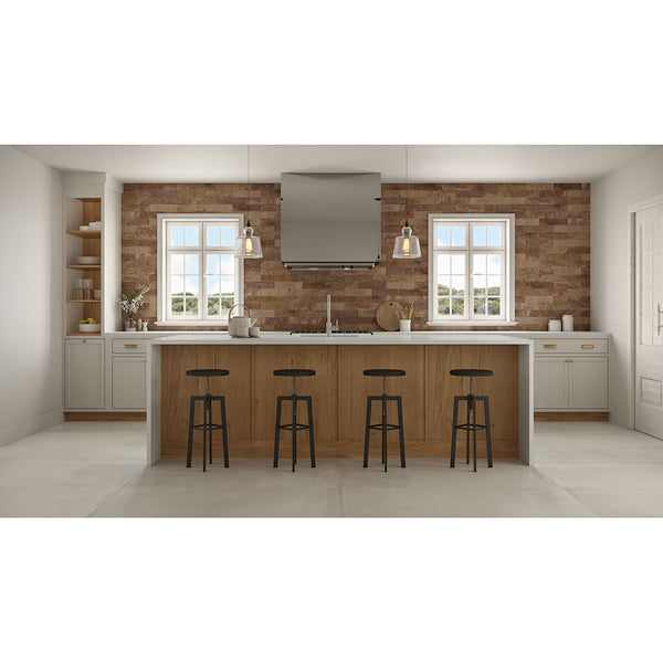 Anatolia Sahara Brick Porcelain Tile – 0.32 inch Thick, 3 inch x 12 inch, 4.84 sq.ft/Case – Matte Pressed Brick Look Finish