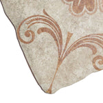 Load image into Gallery viewer, Merola Tile Costa Arena Decor Fleur 7.75 inch x 7.75 inch Ceramic Floor and Wall Tile – 11.11 sq ft per Case, Rustic Floral Stone Look Matte Finish Indoor Tile