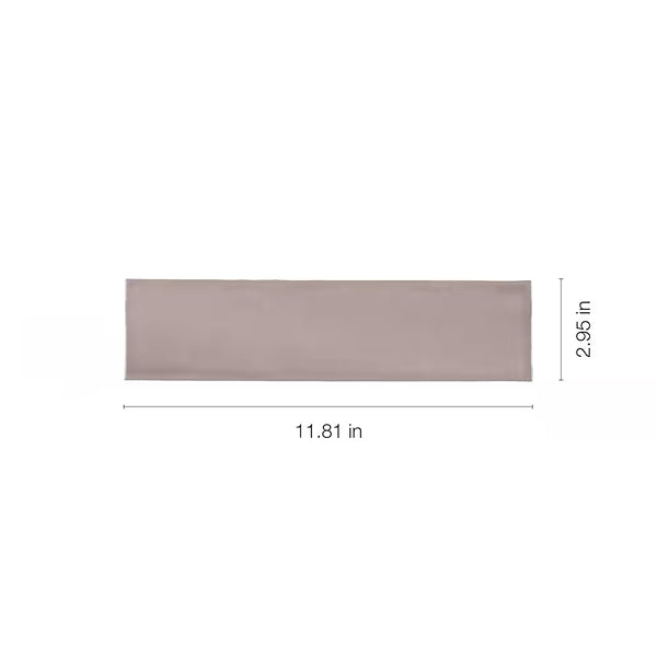 Anatolia Teramoda Petal 3 inch x 12 inch Glossy Pressed Glazed Ceramic Wall Tile 0.35 inch Thick 10.66 sq ft/case Textured Finish
