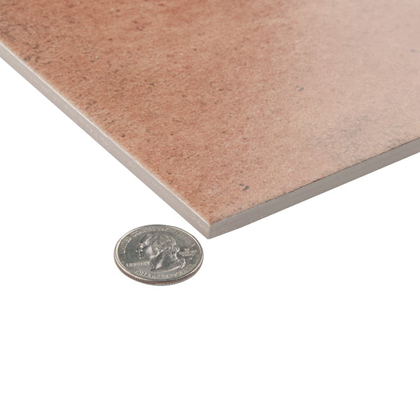 Merola Tile Manises Cuero Porcelain Floor and Wall Tile 13.13 inch x 13.13 inch 10.98 sq. ft./Case Rustic Matte Square Designer Tile
