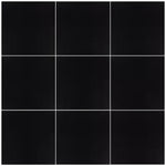 Charger l'image dans la visionneuse de galerie, Merola Tile Klavier Matte Black Porcelain Tile 0.31 inch Thick 17.88 inch x 17.88 inch 11.33 sq ft/case Matte