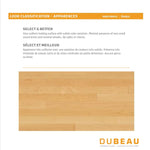 Charger l&#39;image dans la visionneuse de galerie, Plancher en érable massif Dubeau Floors, fini mat naturel, 1,9 cm d&#39;épaisseur x 8,9 cm de largeur x longueur variable (20 pi²/caisse)
