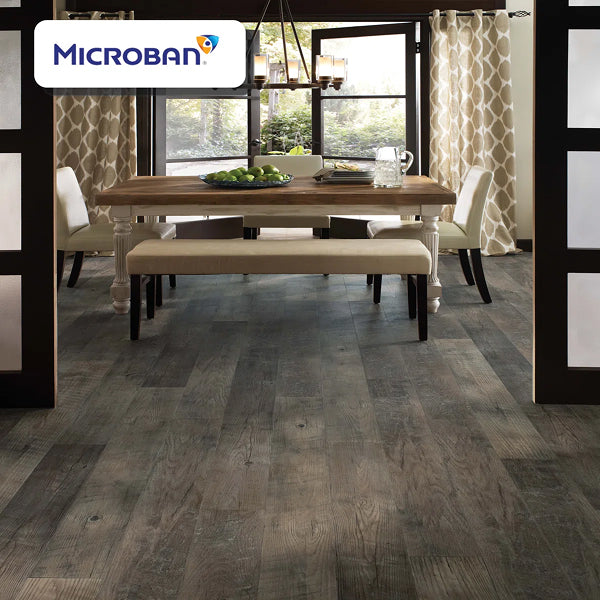 ADURA®Flex with Microban® Dockside 6" x 48" x 2.5mm Oak Luxury Vinyl Plank