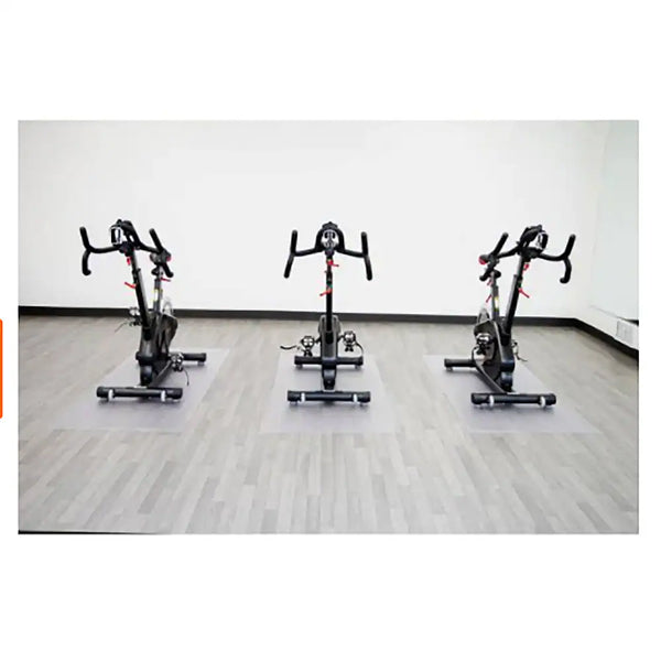 G-Floor Clear 32 inch x 72 inch Equipment Mat – Heavy Duty Transparent Waterproof Gym Floor Protector