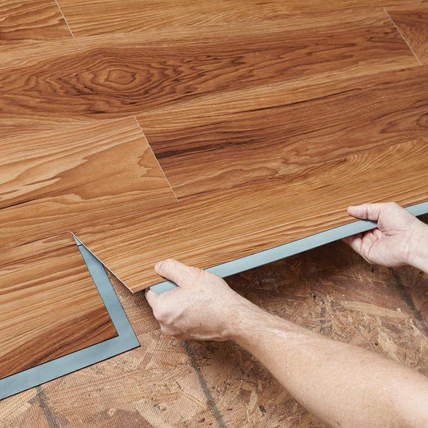 TrafficMaster High Point Chestnut 6-inch x 36-inch Luxury Vinyl Plank Flooring (24 sq. ft. / case)