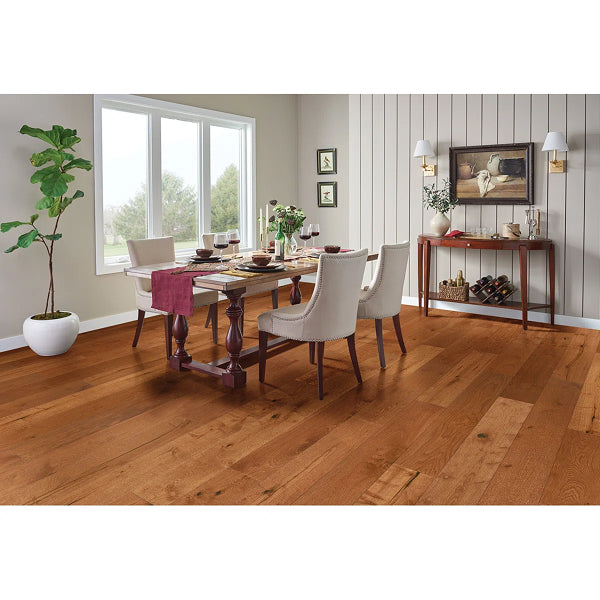 Piece of Nature Gold Gunstock 0.5 in Thick x 7.5 in Wide Engineered Hardwood Flooring