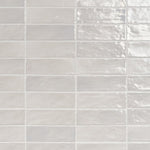 Load image into Gallery viewer, Ivy Hill Amagansett Gin White Mixed Finish Ceramic Wall Tile 2 inch x 8 inch 0.31 inch Thick 5.38 sq ft/case