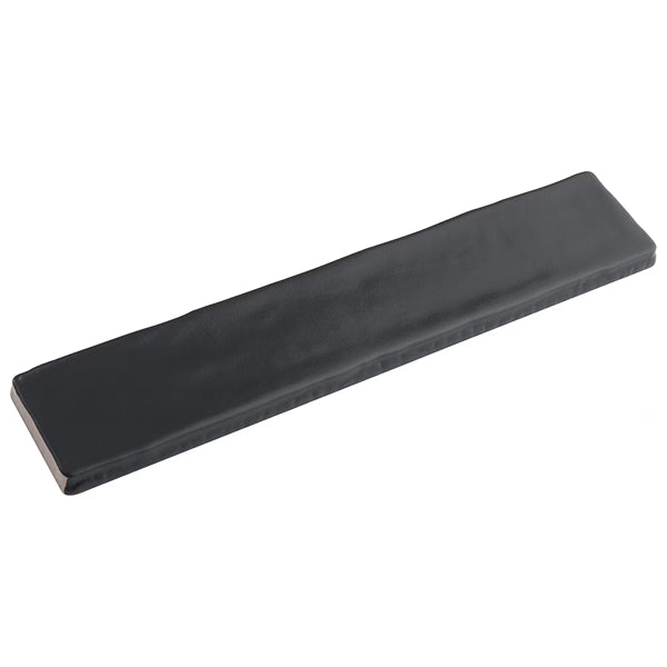 Merola Tile Chester Matte Nero Ceramic Wall Tile 2 inch Width 10 inch Length 13.44 sq ft/case Matte Subway Finish