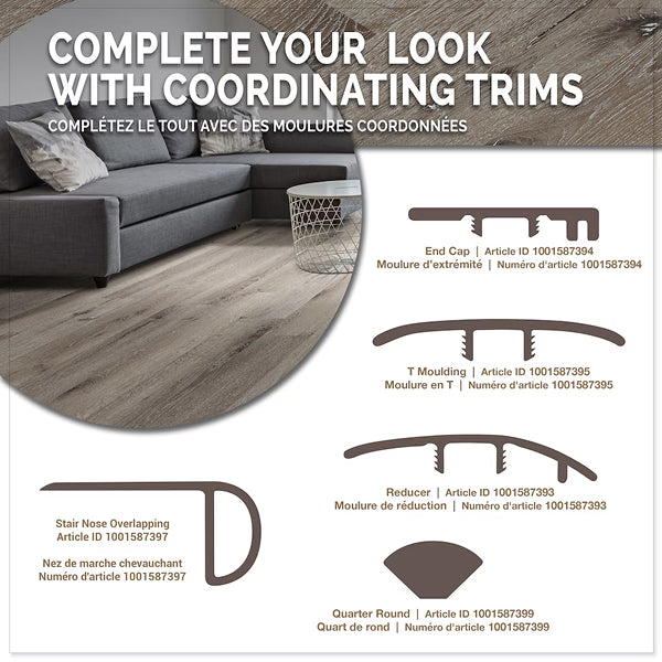 MSI Stone ULC Woodland Empire Oak 6-inch x 48-inch Luxury Vinyl Plank Flooring (36 sq. ft. / case)